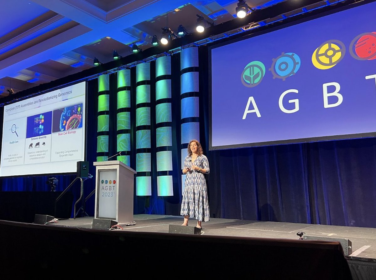 Eric Green (@nhgri_director) on Twitter photo .<a href="/agbt/">AGBT Meeting</a> finishes strong -- with a final session that includes <a href="/khmiga/">Karen Miga</a> talking about the outstanding work of the Telomere-to-Telomere Consortium and the Human Genome Reference Program. It has been a spectacular week of genomics in Hollywood, Florida! #AGBT23 .<a href="/agbt/">AGBT Meeting</a> finishes strong -- with a final session that includes <a href="/khmiga/">Karen Miga</a> talking about the outstanding work of the Telomere-to-Telomere Consortium and the Human Genome Reference Program. It has been a spectacular week of genomics in Hollywood, Florida! #AGBT23