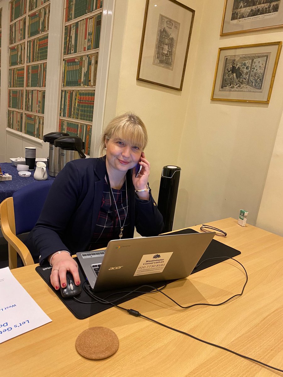 joanne4enfield's tweet photo. Making calls for the @Conservatives Party candidate, Mike Prendergast in the West Lancashire by-election. #ringtowin https://t.co/dankFcxspf