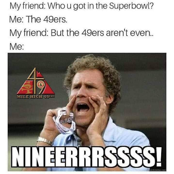 And there's nothing you can say to make me feel any other way. My <a href="/49ers/">San Francisco 49ers</a> should be there! #dontcare #ihopetheybothlose