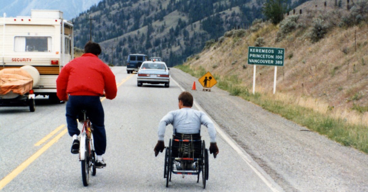 RickHansenFdn's tweet photo. "If we waited until everything was perfect, we'd never start." - Rick Hansen. #MIMWTMemories https://t.co/9OfdDuJYCo