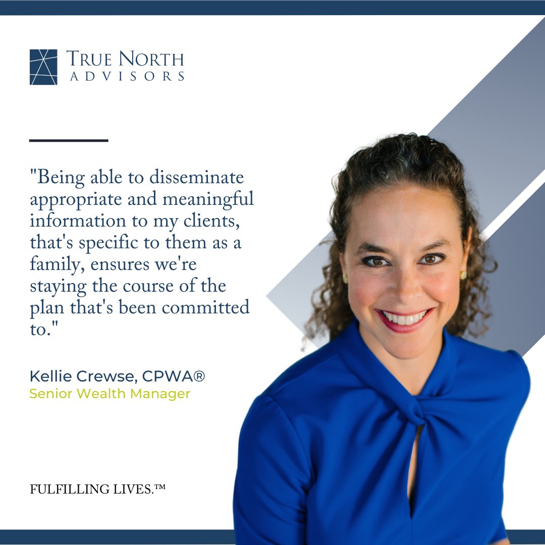 TrueNorthDallas's tweet image. Since joining the firm in 2019, Senior Wealth Manager, Kellie Crewse, CPWA®, has delivered a steadfast and intentional approach to the families she serves, earning her a reputation of &quot;always going above and beyond&quot; to fulfill their needs. #solutionsoriented #focusedwealth