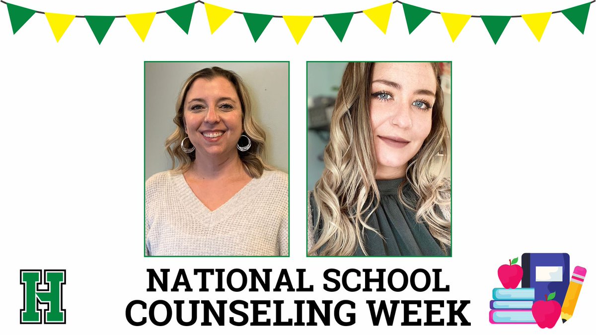 It's National School Counseling Week!🎉 Jessica Jones and Theresa Smigelski are dedicated professionals who work tirelessly each day to ensure Heatly students can learn at their best. Thank you Ms. Jones and Ms. Smigelski, as your work is appreciated by so many💚