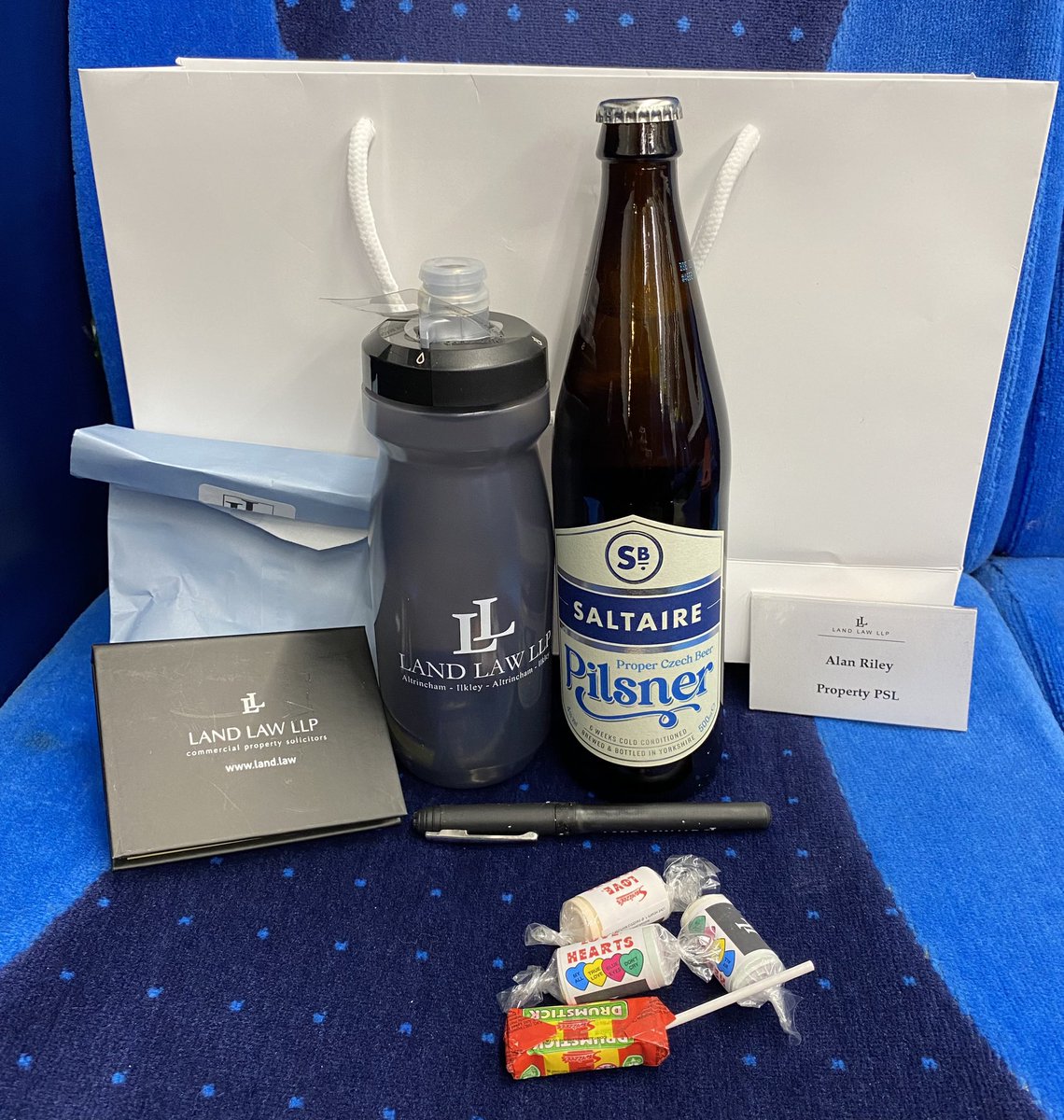 Sorry <a href="/LandLawLLP/">Land Law LLP</a> I forgot to hand my name badge in. But thanks for a great afternoon (and gift bag!)