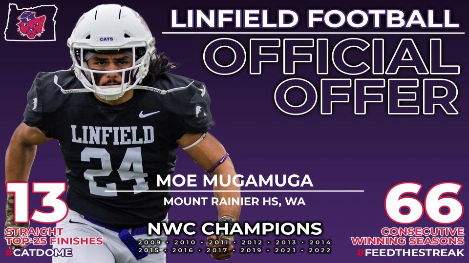 After a great talk with <a href="/CoachHeck55/">Will Heck</a> I am blessed to say I have received an offer from Linfield University!