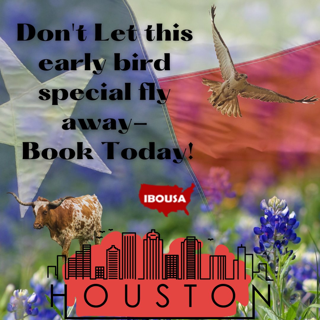 Have you heard? The Early bird word is that the special ends next week 🤯
Saving money has never been so easy- go to IBOUSA.org and sign up for our Spring Conference before 2/28 to get our Early Bird rate. See you in Houston!