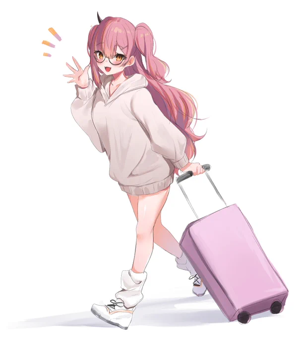 very happy to announce that my Original Character has officially debuted in the hit series Onii Chan Wa Oshimaipls treat her well   