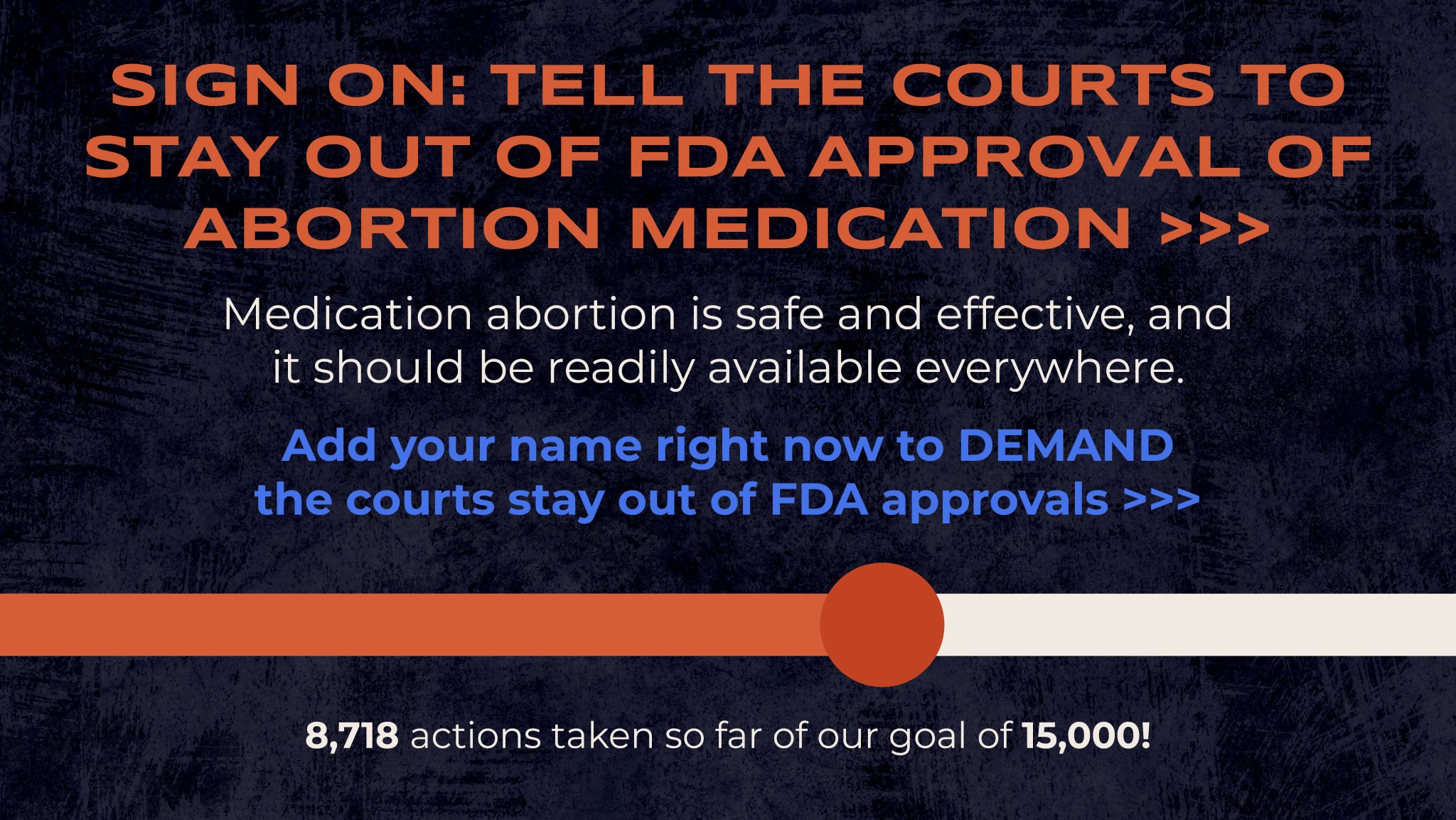 Women's March on Twitter "A federal court ruling could come down as