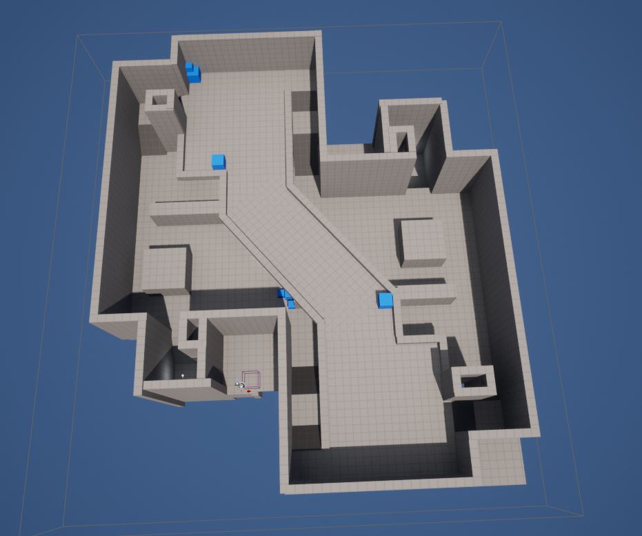 RockFlockStudio's tweet photo. map concept #grayboxing on #UE5 by Alice, our level designer
#indiegame #gamedevelopment #UnrealEngine5 https://t.co/L6Rjc97Kk6