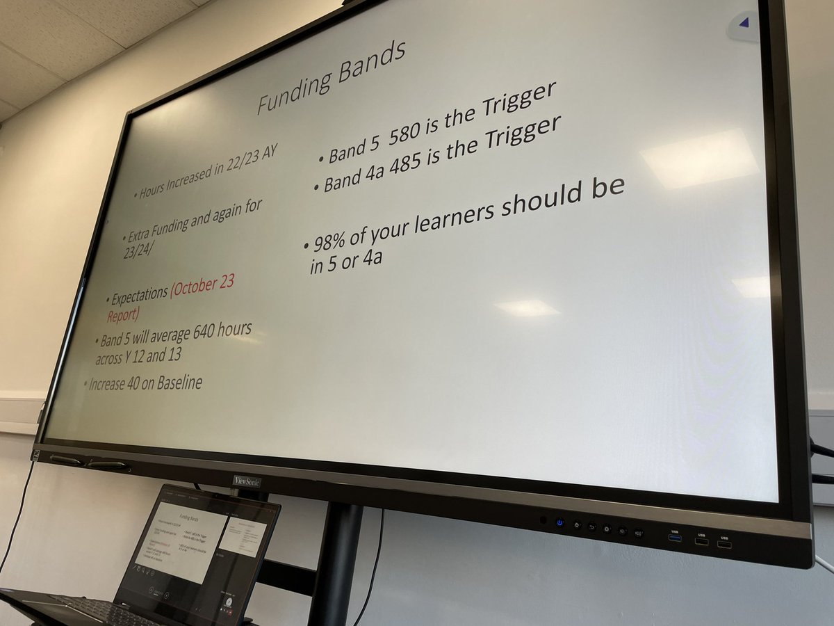 Data Managers network meeting attended by @SPetersAcademy @kingsschoolwlv @KingsCEAcademy @ArborEdu today included sessions from @AndrewArbor on assessments and @Pro16plus with a fascinating presentation on post 16 funding #edtech #post16 #education