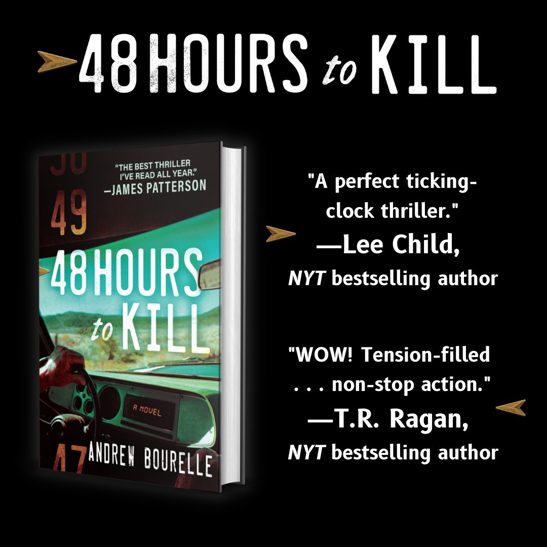 The paperback of 48 HOURS TO KILL, out Aug. 22, is now available for pre-order. amazon.com/48-Hours-Kill-…