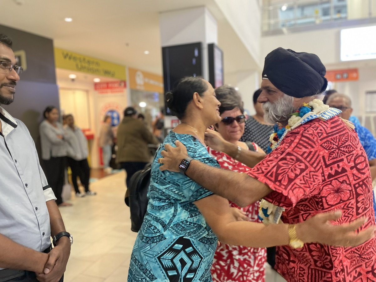 UniSouthPacific's tweet photo. We’re so excited to have our Vice-Chancellor and President Professor Pal Ahluwalia back in Fiji! 😃

Welcome back @pal_vcp 😊

#WelcomeBackVCP #TeamUSP https://t.co/lw30eJ0J0p