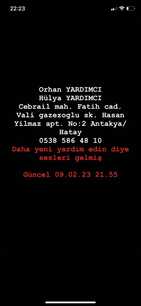 TufanGocer's tweet photo. @Darkwebhaber Ses geliyor, YARDIM ACİL https://t.co/dVYgGQzZ38
