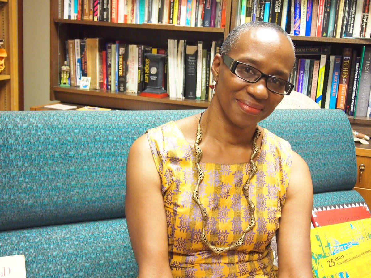 Warfield_UT's tweet photo. 2008-2011: Dr. Omi Osun Joni L. Jones, Director of the Warfield Center for African and African American Studies
Today, Dr. Jones is an artist/scholar/facilitator and holds the honorary title of @blackstudiesut Professor Emerita.
#WarfieldWeek🤘🏾🧡 https://t.co/ORfaLnXTDI