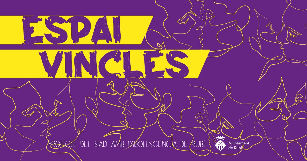💜Saps  Rubí té un recurs específic per prevenir la violència masclista entre les persones joves?

💪 L’Espai Vincles dona servei a l’alumnat de secundària entre els 11 i els 17 anys 

rubi.cat/vincles

#rubicity