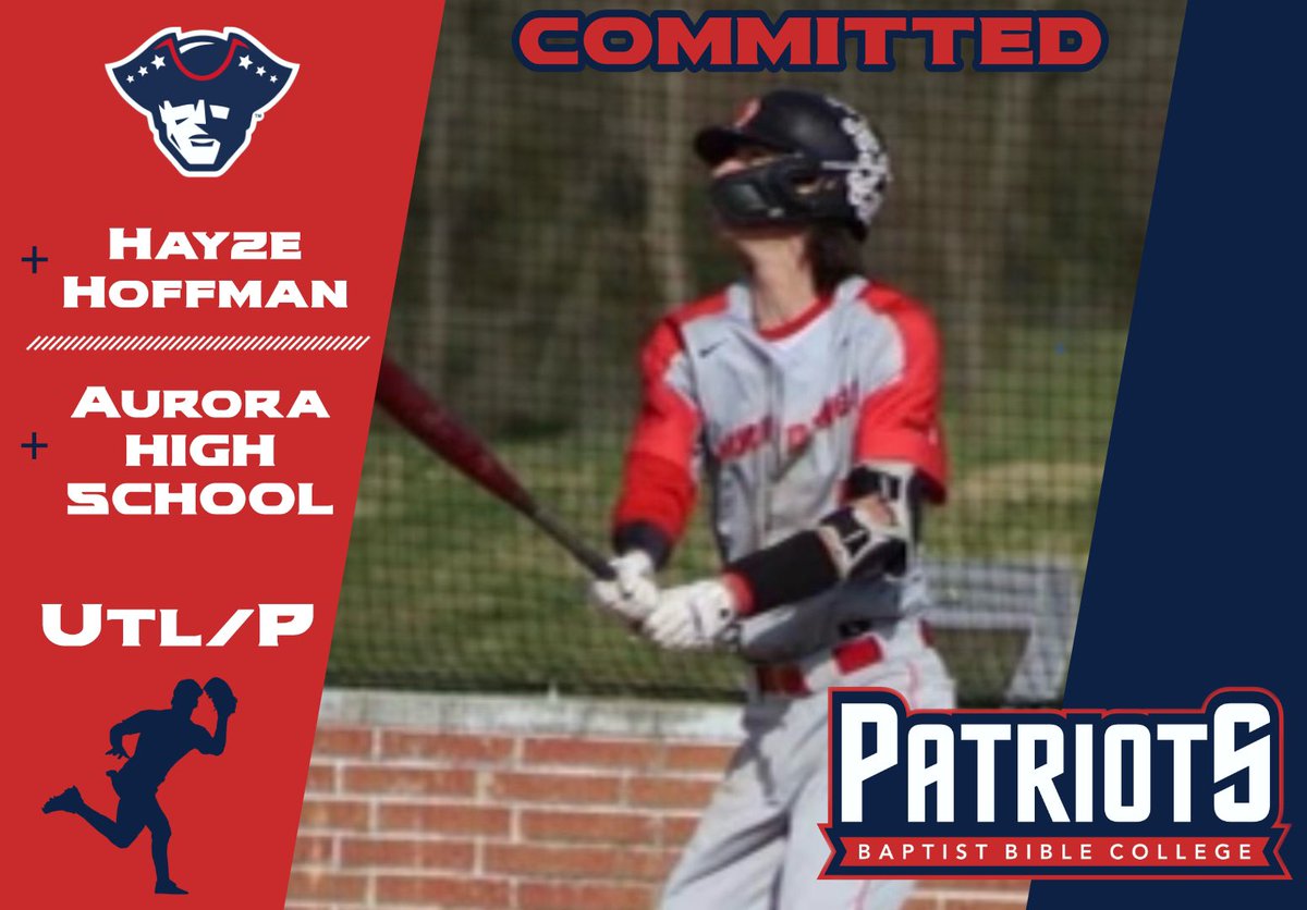 The Pats would like to welcome Hayze Hoffman from the hound dog town!! We are excited to have him.
