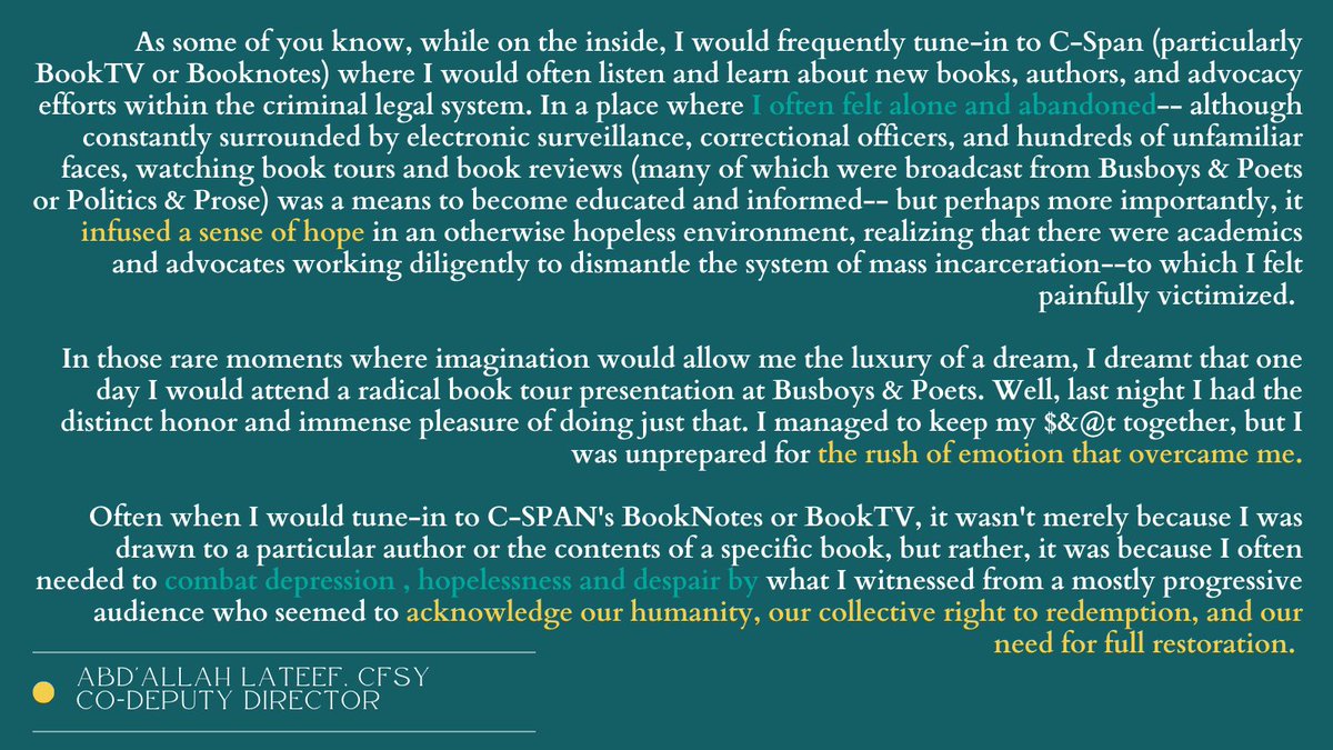 Campaign for the Fair Sentencing of Youth tweet media