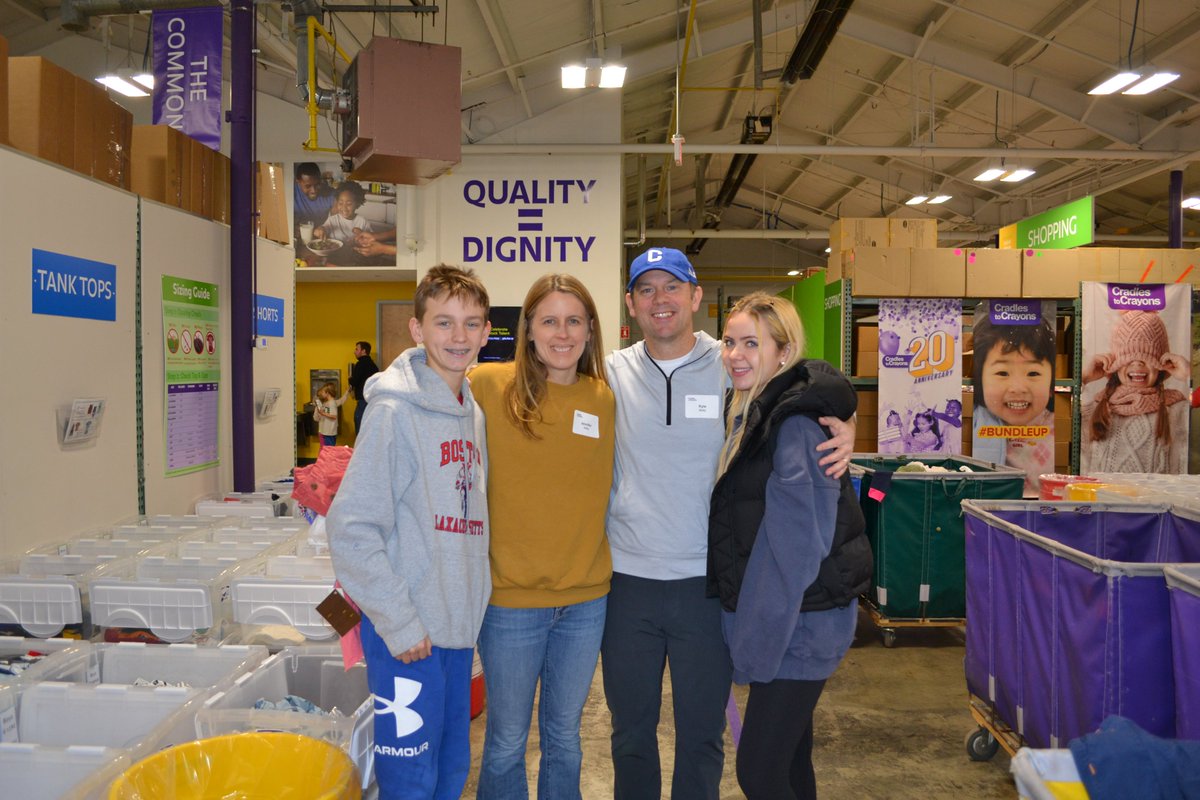 c2cboston's tweet photo. We had an awesome time with @BainCapital in The Giving Factory last weekend, with 90 volunteers from their team and their families joining us! Volunteers worked in our Big Sort, Sizing, and Outfits stations, processing donations to help us distribute them to children in need. https://t.co/DtMesLSEN7