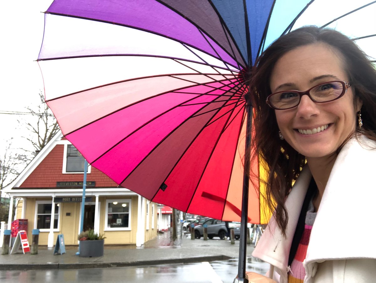 There are no bad weather days in #Steveston!