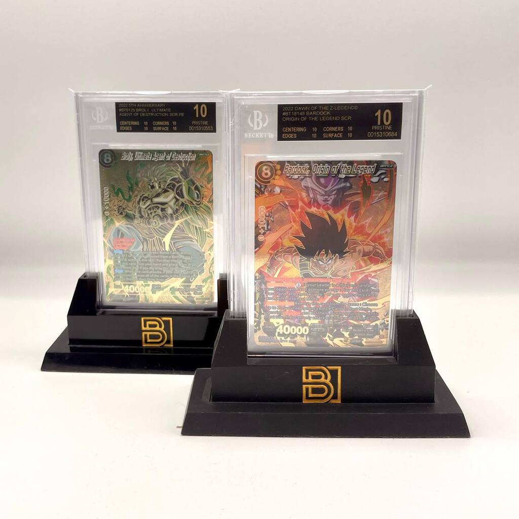BLGrading's tweet photo. @wheldon_trading_cards has one of the best hit rates for black labels in the biz. Hit him up for pregrading 😉 

Congrats! Looking forward to your next submission!

#beckettgrading #dragonballsuper #blacklabel #blg #blacklabelgrading https://t.co/p34kPpIVqr