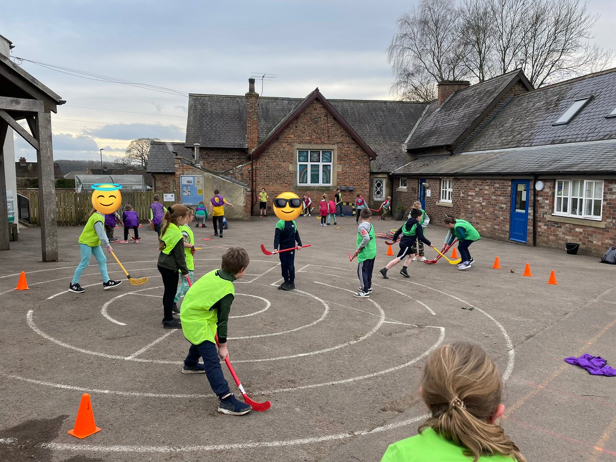 I find there is 50x more engagement when working on different skills in a carousel. 
Today’s hockey consisted of: 
Hockey ten-pin bowling
Receive a pass and shoot
Battleships
Speed Dribbling 
&amp; Tackling an opponent. 

So much going on, but high levels of engagement and practise!