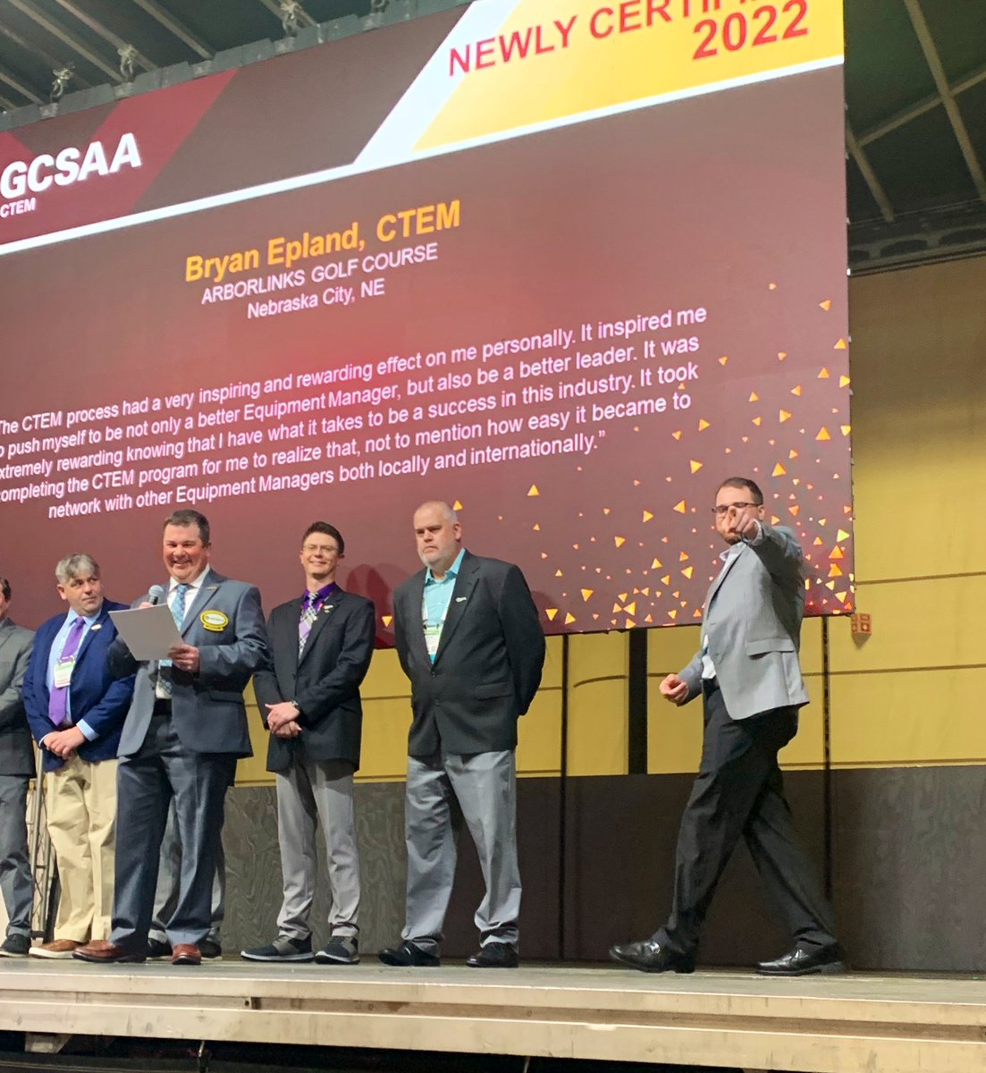 Congratulations!  💪 <a href="/BryanEpland/">Bryan Epland, CTEM</a> <a href="/DormieNetwork/">Dormie Network</a> <a href="/ArborLinks/">ArborLinks</a>