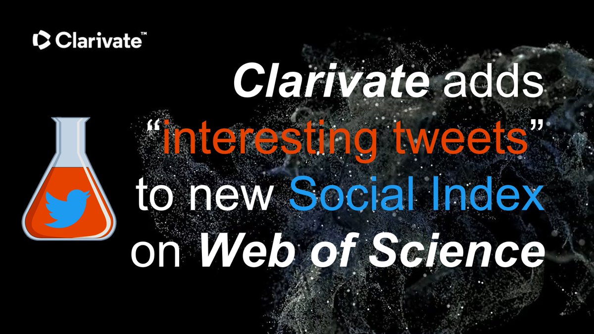 perpetualpostdr's tweet photo. What's next @Clarivate? #sarcasm 

#AcademicTwitter #AcademicChatter #academia #science #preprints https://t.co/W4woa2uyAF