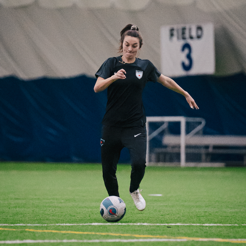 theChicagoStars's tweet photo. “To be here in a different city in a new year, able to continue to play the game I love, I am so grateful, and I am so excited at the idea of it all being a little bit uncomfortable,” 

Check out @Addie_McCain 's interview, to learn more about her analytical approach to the game.