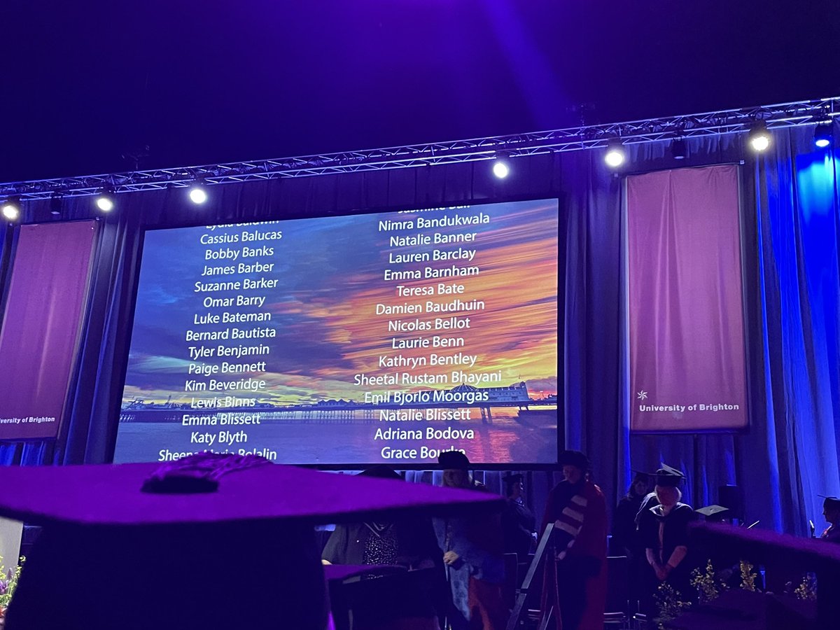 MSK MSc <a href="/uniofbrighton/">University of Brighton</a> ✅
Such a great day !