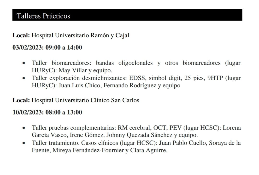 C_OrejaGuevara's tweet photo. Una tarde muy productiva de los Residentes de Neurología de Madrid!!! 👏👏 Mañana los talleres prácticos!!! 
@Irenemorenot @AidaOrviz @CostaFrossard @AMNneuromadrid https://t.co/V0BCuDtgTL