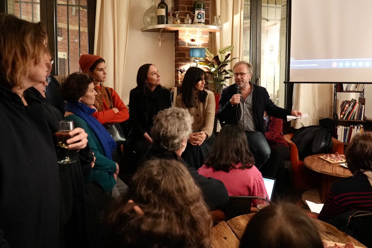 🔴 Tonight’s launch event of the support committee for journalist Mortaza Behboudi at <a href="/Bar61Paris/">61 Paris</a>. The French-Afghan journalist has been imprisoned for one month in Kabul, #Afghanistan. RSF, his colleagues, friends and relatives are mobilised for his release! 

#FreeMortaza