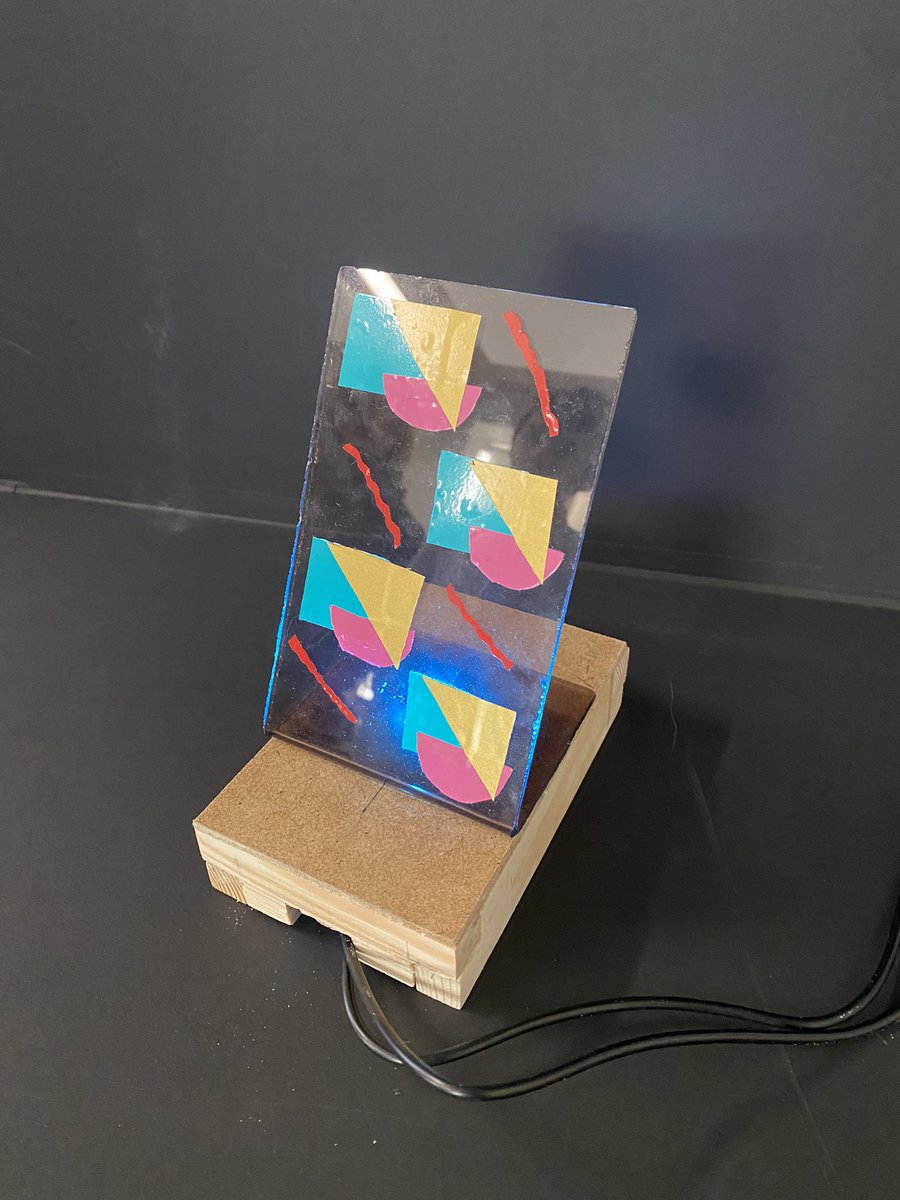LeytonstoneTech's tweet photo. Memphis inspired nightlight 🙌🏾👌🏾🎉 Year 7 nightlight completed project. Well done year 7 🙌🏾 #MEMPHIS @LeytonstoneSch https://t.co/Hf6yTij5Qx