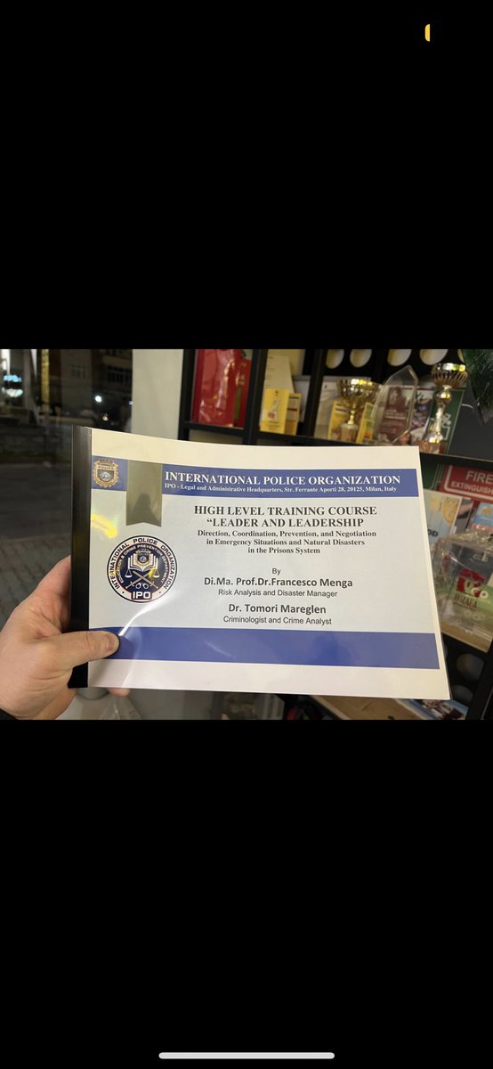 Stay tuned… 
interpolice.org
Dr. Tomori Mareglen