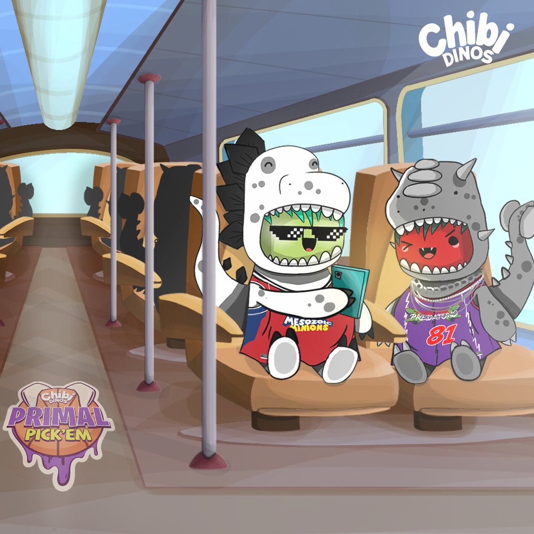 ChibiDinoGaming's tweet photo. Funny how you meet basketball fans everywhere you go, don't ya think they should be playing Primal Pick'Em!? Tell your new friend about they can earn $HOOP by picking real NBA teams, risk free, for free.

So be a good friend and tell them to send us a DM or visit our Discord. https://t.co/YIiHNgVYGo