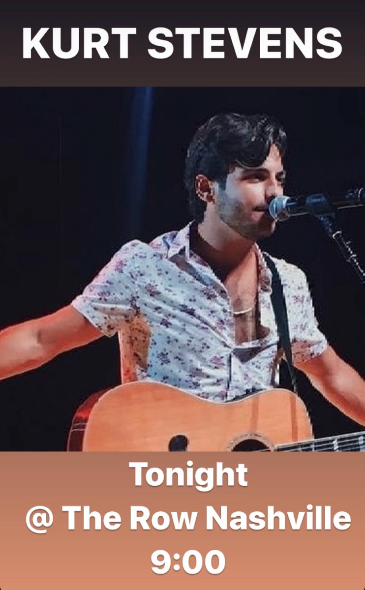 steveciancio's tweet photo. @TheRowNashville #countrymusic #Nashville @thekurtstevens #singersongwriter #Nashvillelive https://t.co/VRXtOEPvev