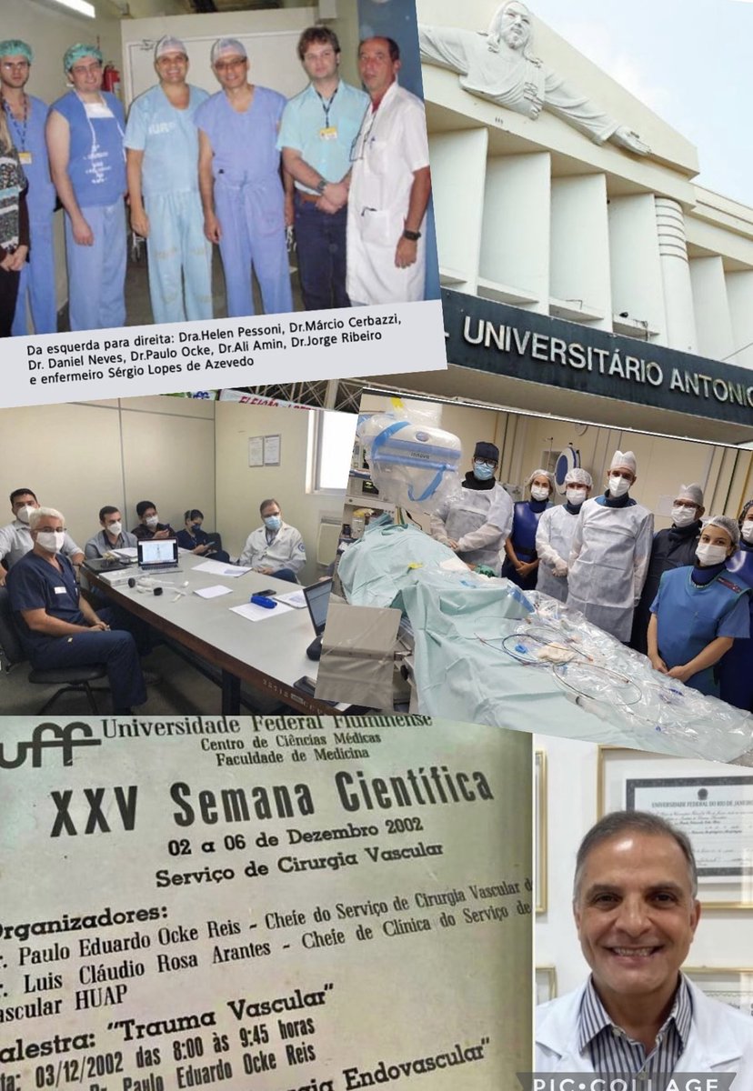 OckeReis's tweet photo. #TBT
Não se constroi um Serviço de Cirurgia Vascular atuante de um dia para o outro, nem sozinho.
Obrigado a todos que tornaram essa realidade possível!
Niterói/ Rio de Janeiro-Brasil 🇧🇷
@huap
@uff_br
#cirurgiavascular
#serviçopublico
#residenciamedica
#internato https://t.co/AlDizN9Hew