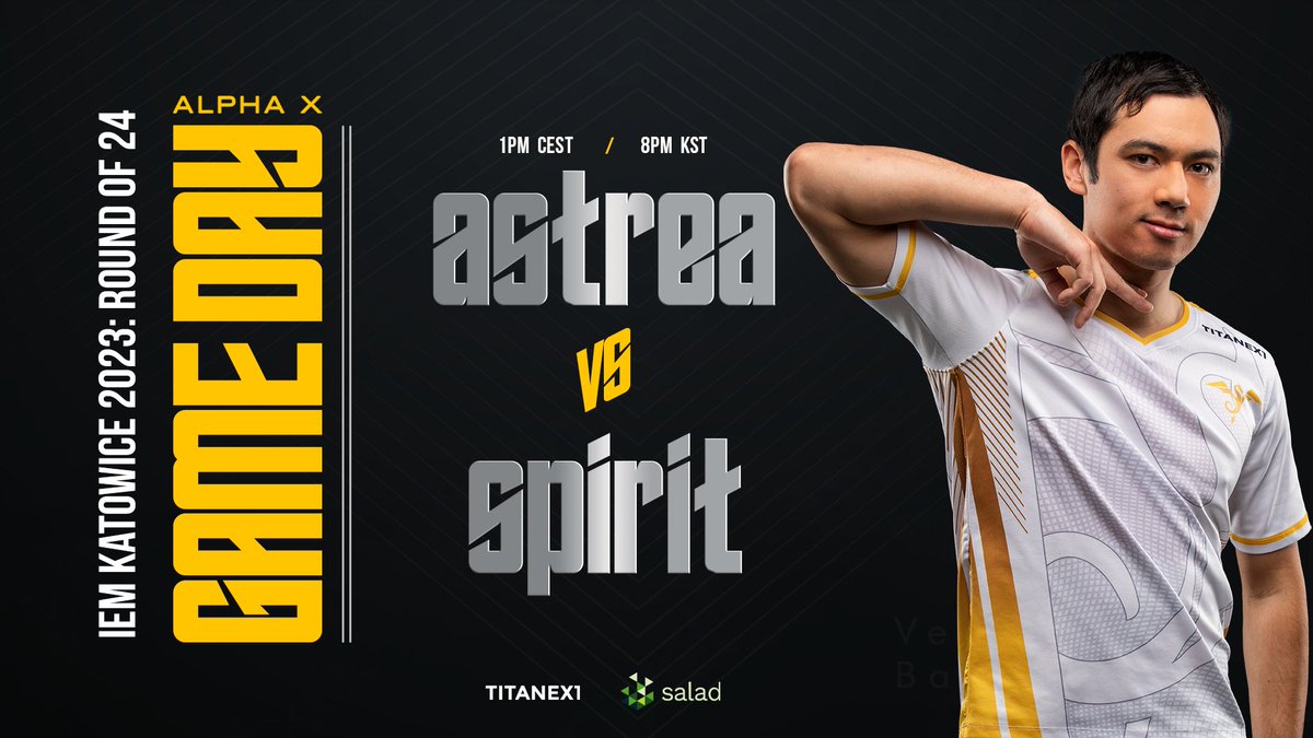 🔥It's game day! @SCAstrea will face up Spirit in the ro.24 Support Max in this journey 🙏 Lets do it! twitch.tv/esl_sc2 Let's do it!