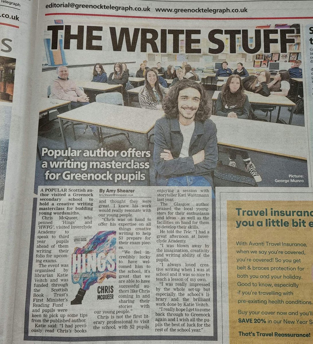 Inverclyde Academy Librarian tweet media