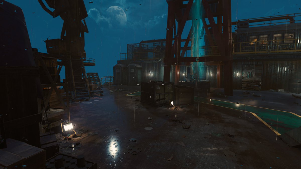 _BubonicChronic's tweet image. Some WIP pics of my Oil Rig zombies map I&apos;m releasing soon #BlackOps3 #BlackOps3ModTools #leveldesign #CallofDuty