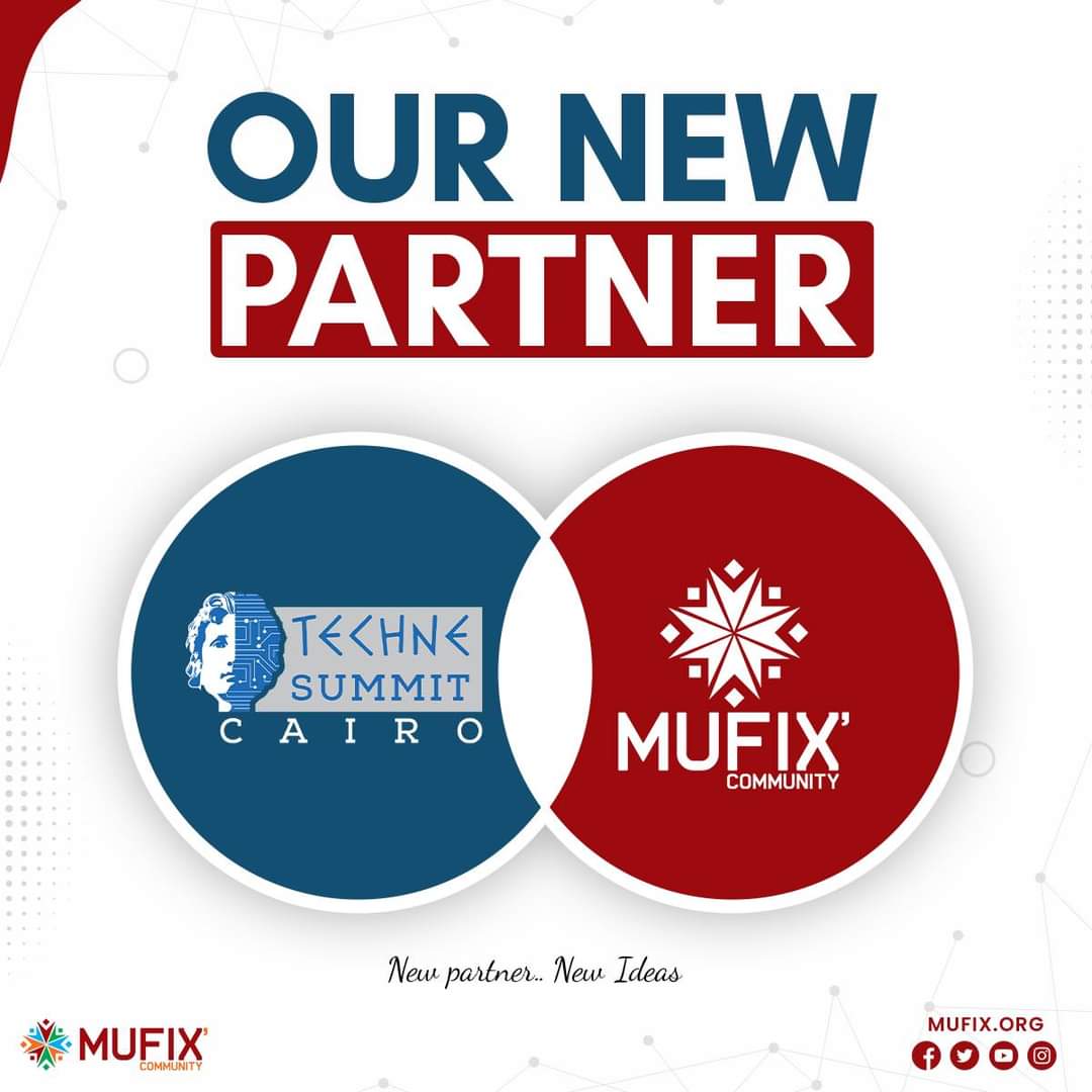 MUFIXCommunity's tweet photo. We are Happy to Completing the success of our partnership with Techne Summit, we're back with another partnership with "Techne Summit Cairo 2023". ✨

Book your ticket and don't miss the chance 🔥
https://t.co/0JQ2uYhRpx

#MUFIX_Community 
#Techne_Summit
#partnership https://t.co/w69DSvvBYI