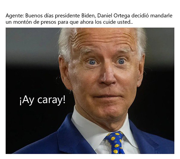Hipocresía Norteamericana 
Dicen que es decisión unilateral del gobierno Nicaragüense 
Si claro 
Y los <a href="/POTUS/">President Donald J. Trump</a> mando un avión a traerlos y los visa de cortesía 
#NoPudieronNiPodran 
#UnidosEnVictorias