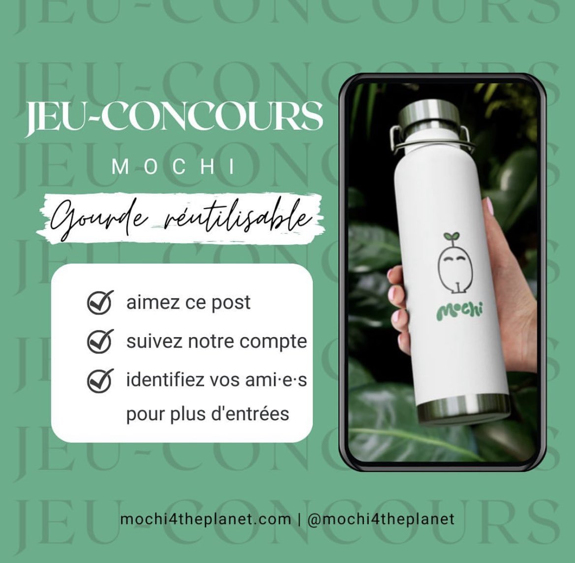 mochi4theplanet (@mochi4theplanet) on Twitter photo ๐ฃ GIVEAWAY ๐ฃ
mochi is doing a giveaway on instagram! ๐
Go to <a href="/mochi4theplanet/">mochi4theplanet</a> on ig & enter the draw for a chance to win a mochi water bottle! ๐ค
#mochi4theplanet #giveaway #contest #draw ๐ฃ GIVEAWAY ๐ฃ
mochi is doing a giveaway on instagram! ๐
Go to <a href="/mochi4theplanet/">mochi4theplanet</a> on ig & enter the draw for a chance to win a mochi water bottle! ๐ค
#mochi4theplanet #giveaway #contest #draw