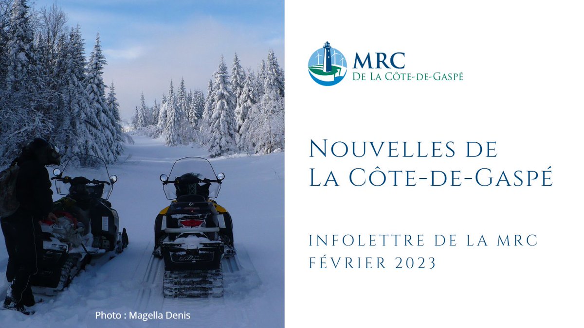 Consultez les dernières nouvelles de la MRC de La Côte-de-Gaspé : Plus de 140 000 $ octroyés à 6 projets - habitation et logements collectifs - défi OSEntreprendre - et plus !  - mailchi.mp/a5385d197130/f…