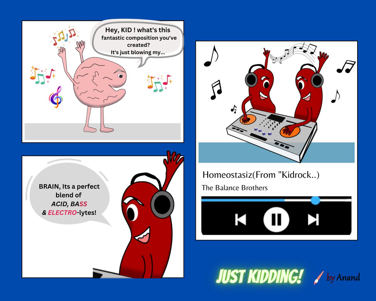 anandthedoc's tweet photo. 🌟🖌️Hey #nephtwitter, excited to share my first ever graphic cartoon strip #Justkidding!

🔥Powered by the love for the #Nephrons

🎉Fueled by the zeal for graphics!  &amp; 

💫Deeply Inspired by @NSMCInternship!

Hope you like it🙂!

#nephjc https://t.co/JiwnuQXr2a
