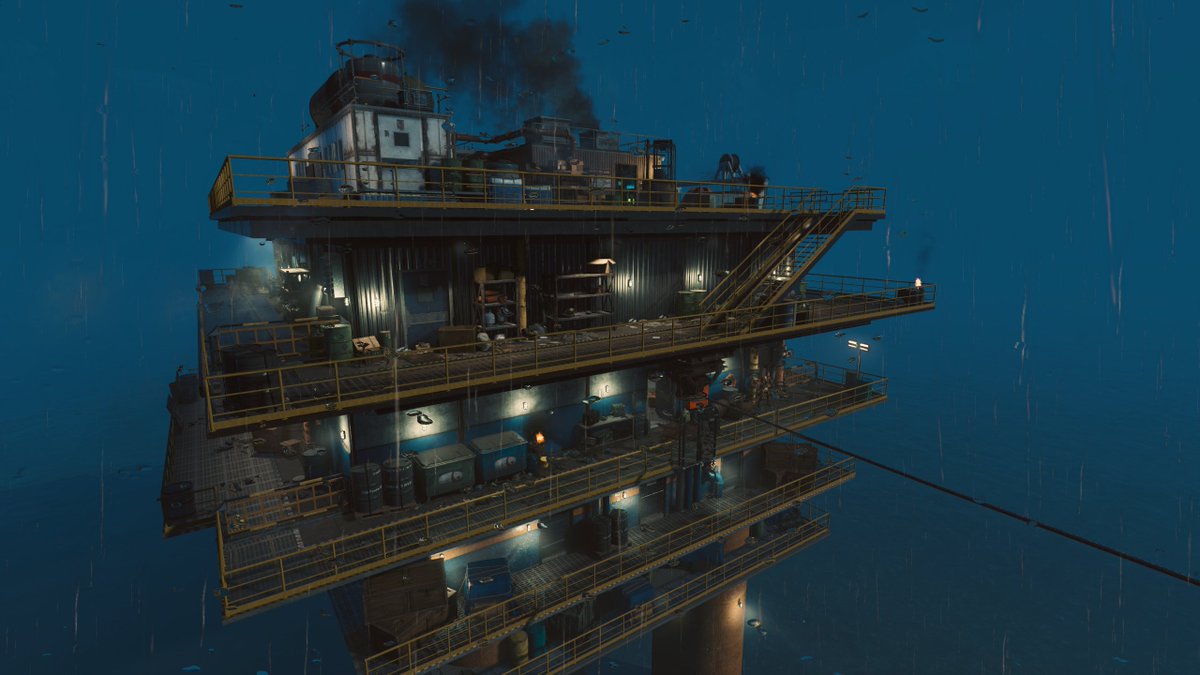 _BubonicChronic's tweet image. Some WIP pics of my Oil Rig zombies map I&apos;m releasing soon #BlackOps3 #BlackOps3ModTools #leveldesign #CallofDuty