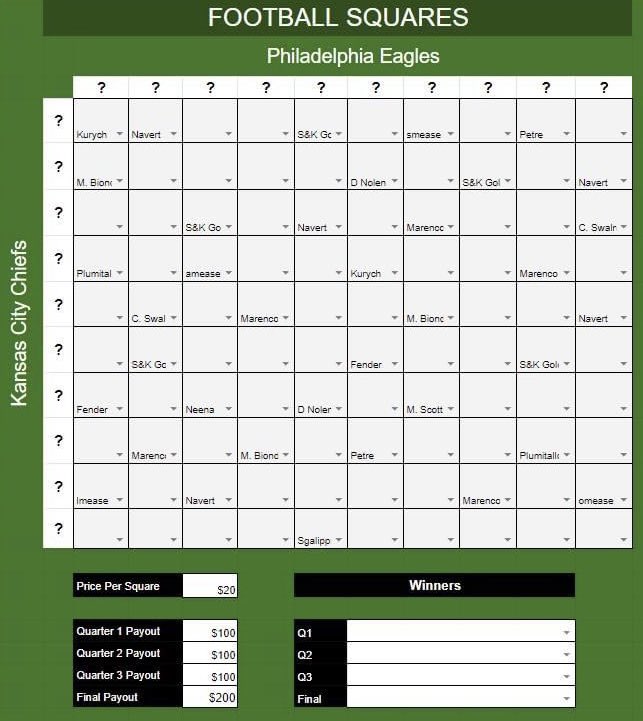 goducksbaseball's tweet photo. The big game is this Sunday! Last call for Super Bowl Squares. https://t.co/5fICCikCeZ