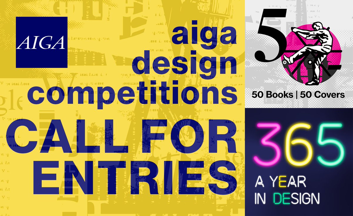AIGAdesign's tweet photo. Last chance❗️Enter AIGA's annual design competitions before the final deadline February 15 >> https://t.co/Owt9BuuppQ https://t.co/eqNDYU9uPX