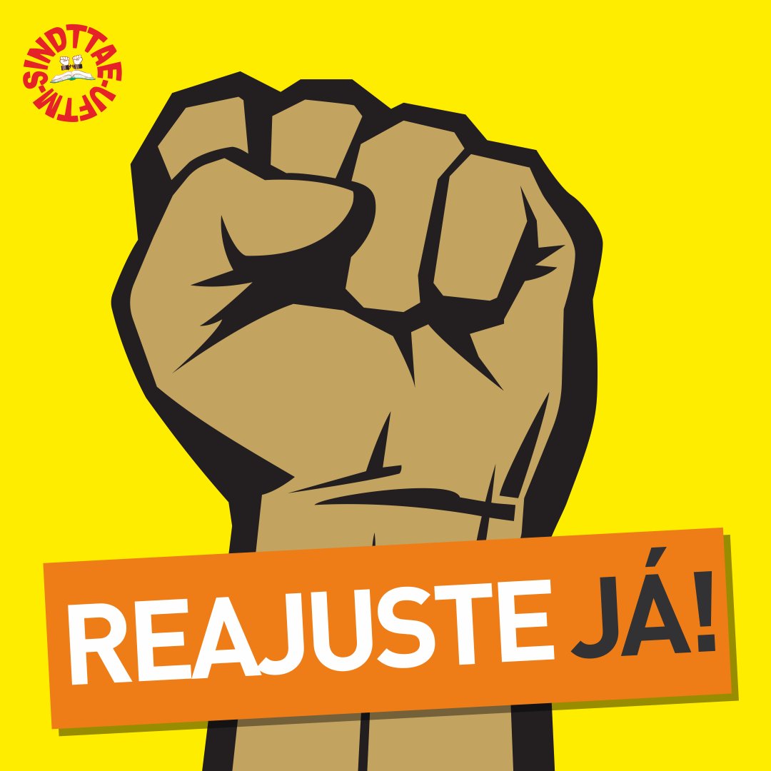SINDTTAEUFTM's tweet photo. TÁ NA HORA DA LUTA! https://t.co/0bRd9HObP9