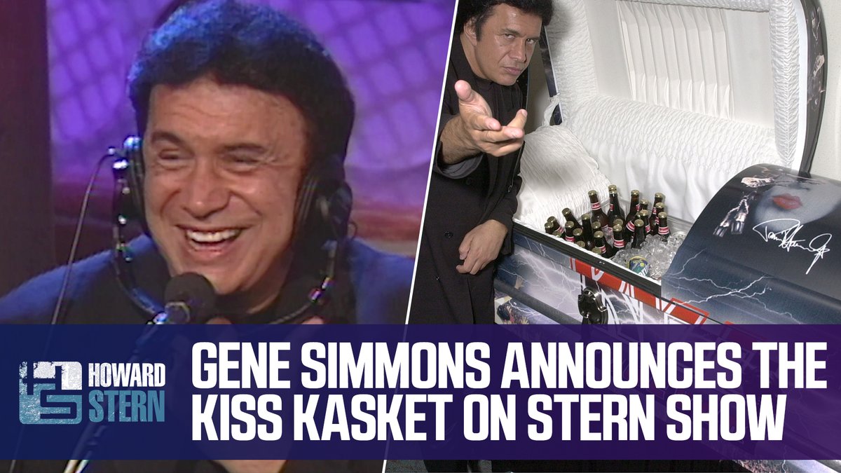 rør Blive opmærksom let Stern Show on Twitter: "“It's a legal coffin?” Howard Stern asked  @genesimmons when he announced the “@KISS Kasket” while on the #SternShow  in 2001. https://t.co/LqLVzvk2CU" / Twitter