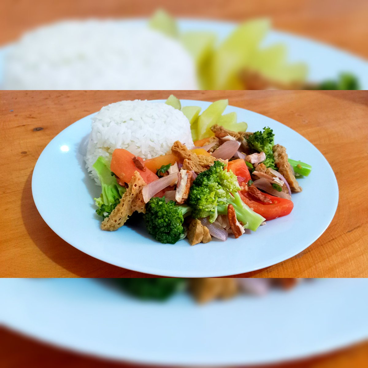 🥙 Lomo saltado de brócoli 🥦 con pecanas:
Una opción veggie, deliciosa y saludable 🤤. No es por nada,  pero quedó pasado de rico  😋
.
.
.
#lomosaltadovegano #brócoli #pecanas  #alimentaciónsaludable #alimentacionconsciente #nutricionista  #nutricion #plantbased #vegetarian