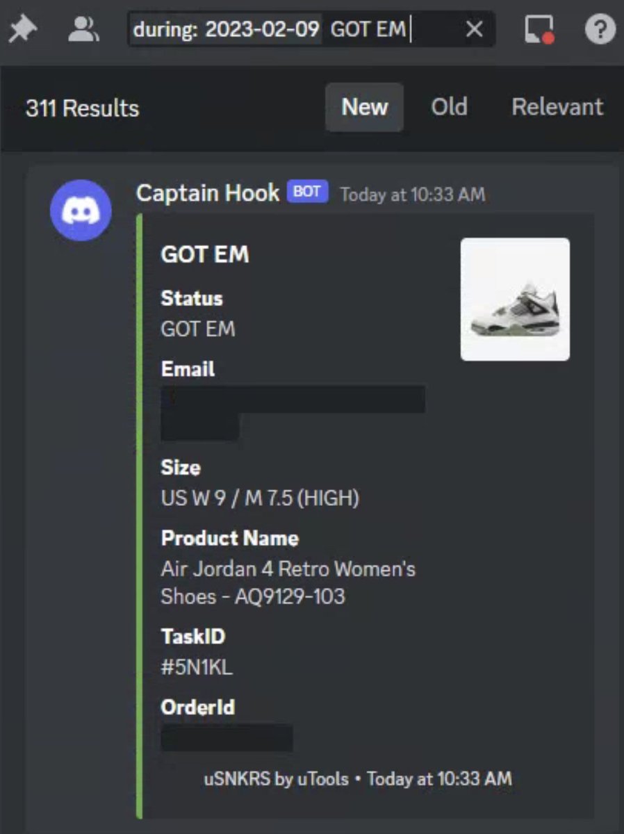 USNKRS Success tweet media